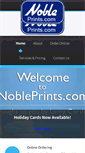 Mobile Screenshot of nobleprints.com